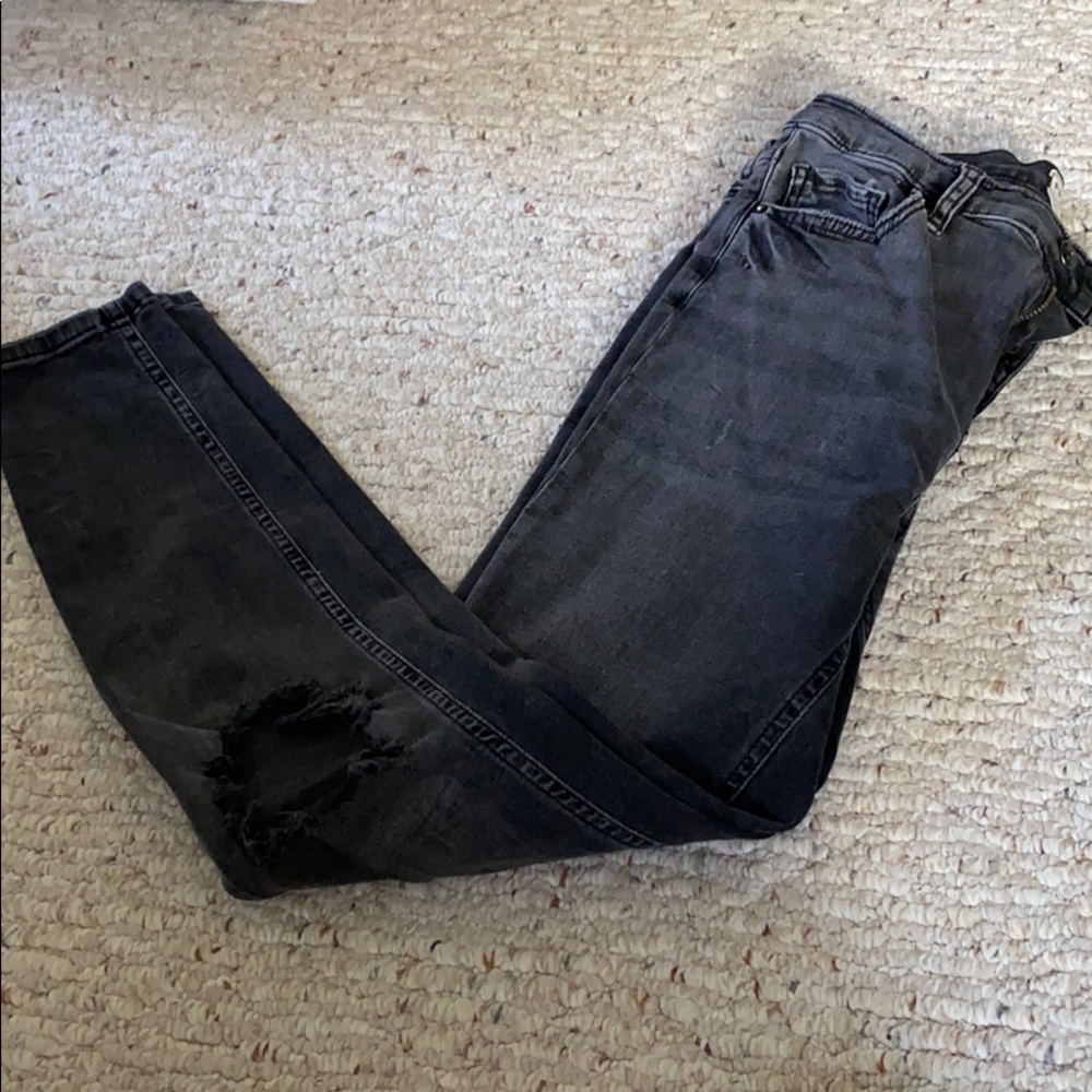 Free people high rise busted skinny